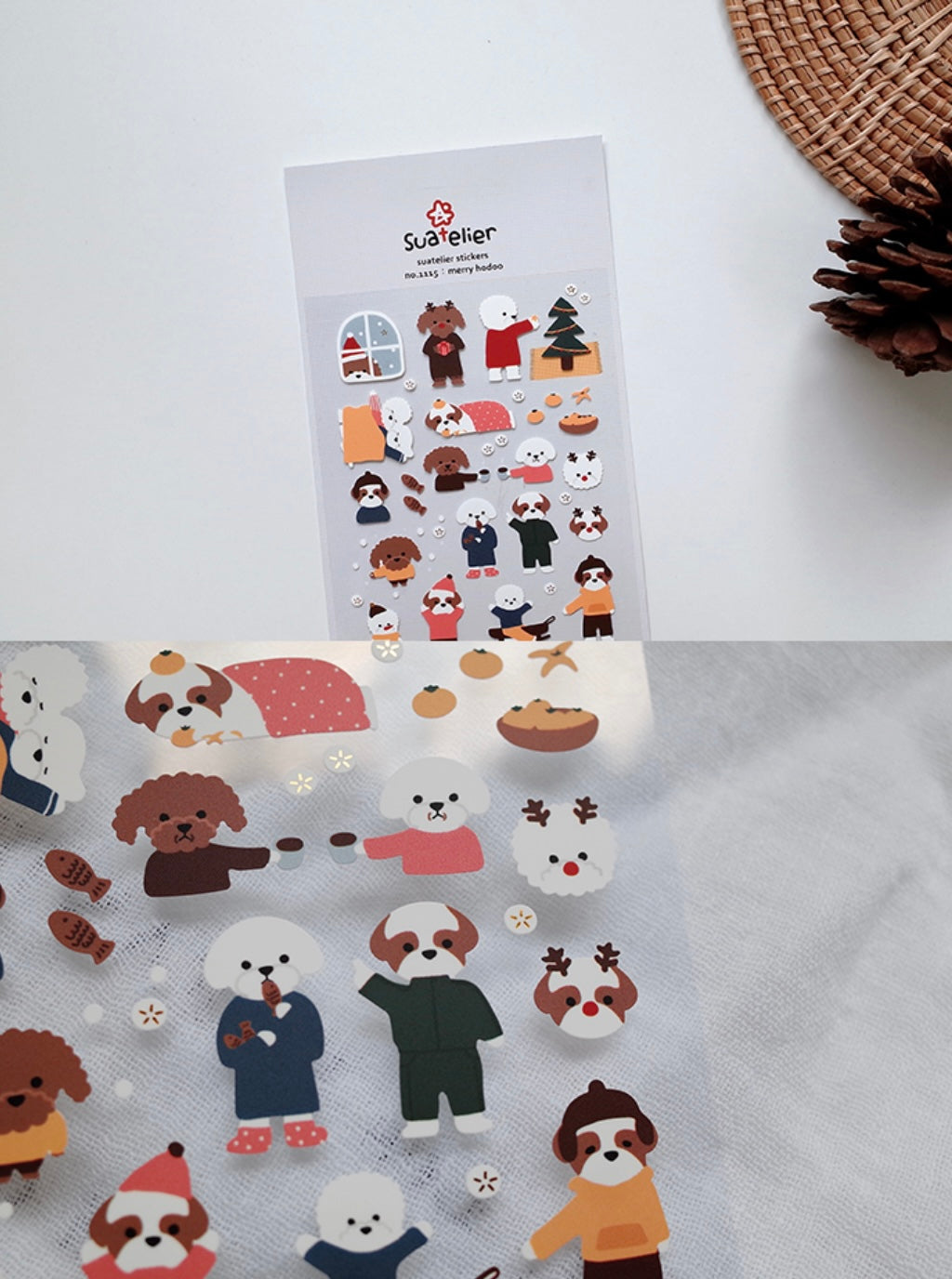 Suatelier Merry Hodoo Decorative Stickers for Journaling by LuLuFun