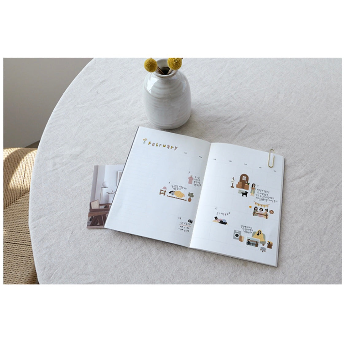 Suatelier Vlog Home Decorative Stickers for Journaling and Planners