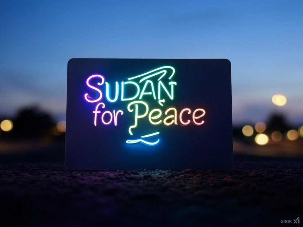 Sudan for Peace gift card - The First Home Network Giftshop