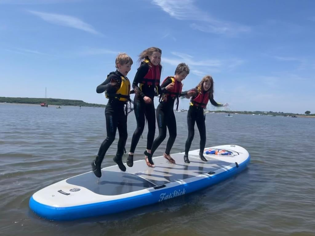 FatStick XL Giant 17ft Paddle Board - 6-8 Person Multi-Person Group SUP