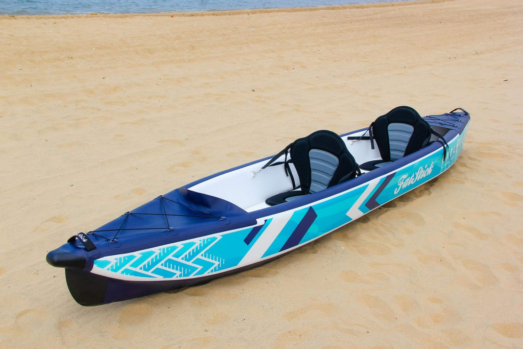 FatStick Inflatable Drop Stitch Kayak Package | 1 or 2 Person Canoe