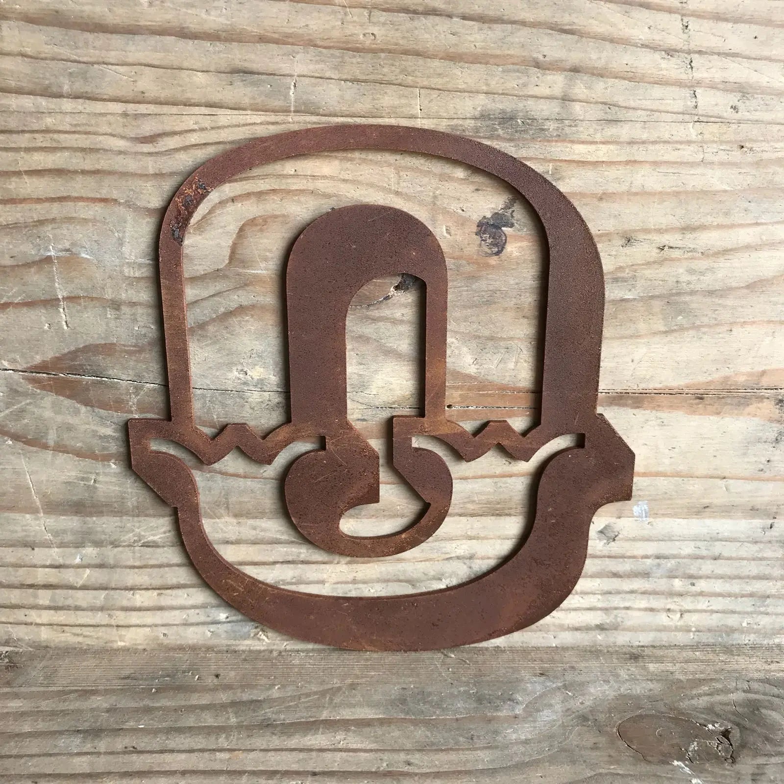 Rustic Metal Carnival Letters – 5 Inch Steel Wall Decor | Rustic Warehouse