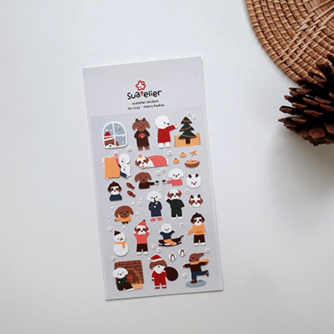 Suatelier Merry Hodoo Decorative Stickers for Journaling by LuLuFun