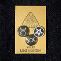 Wiccan Badge Set