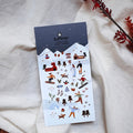 Suatelier Midwinter Decorative Stickers for Journaling and Scrapbooking