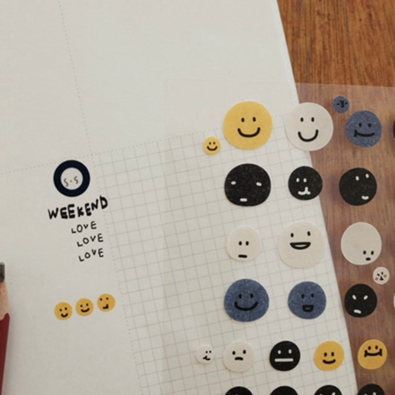 Suatelier Hu Hu Decorative Craft Stickers for Journaling by LuLuFun