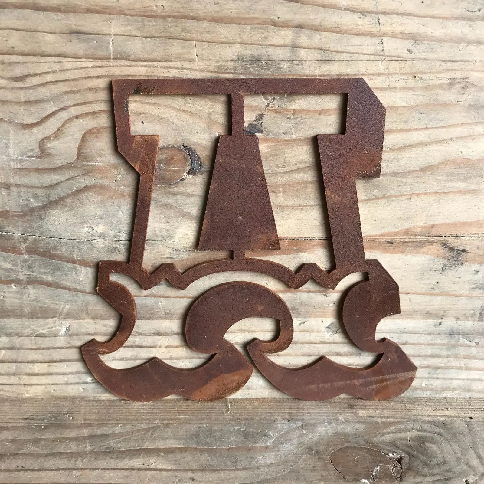 Rustic Metal Carnival Letters – 5 Inch Steel Wall Decor | Rustic Warehouse