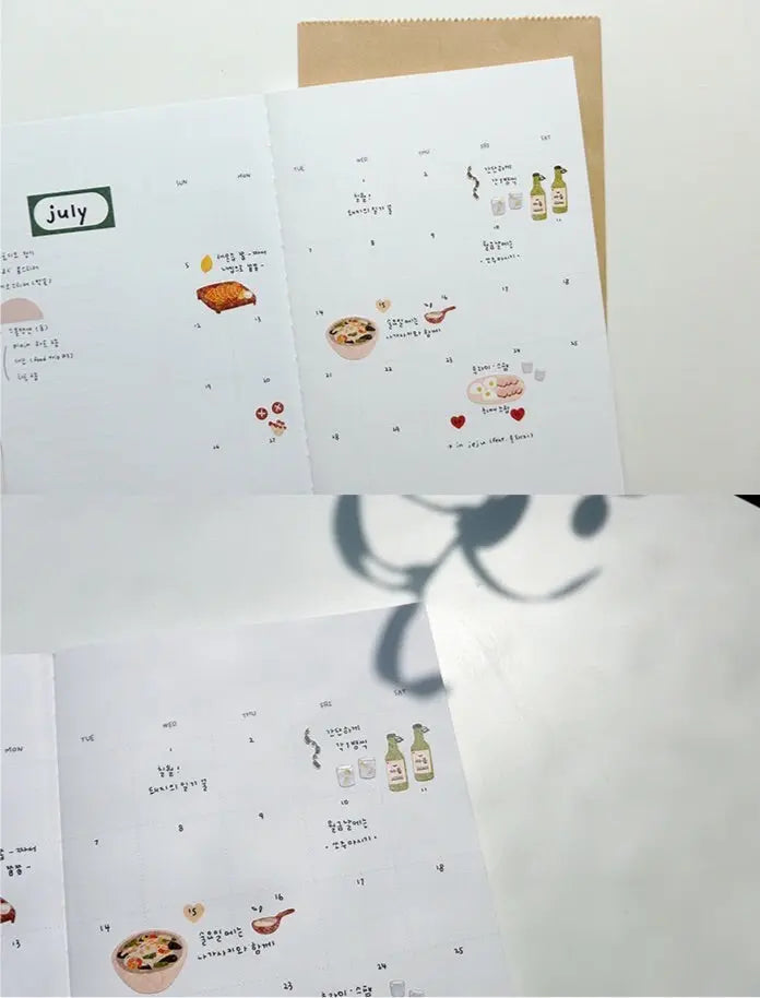 Food Trip#3 Decorative Food Stickers by LuLuFun Studio - 1 Sheet