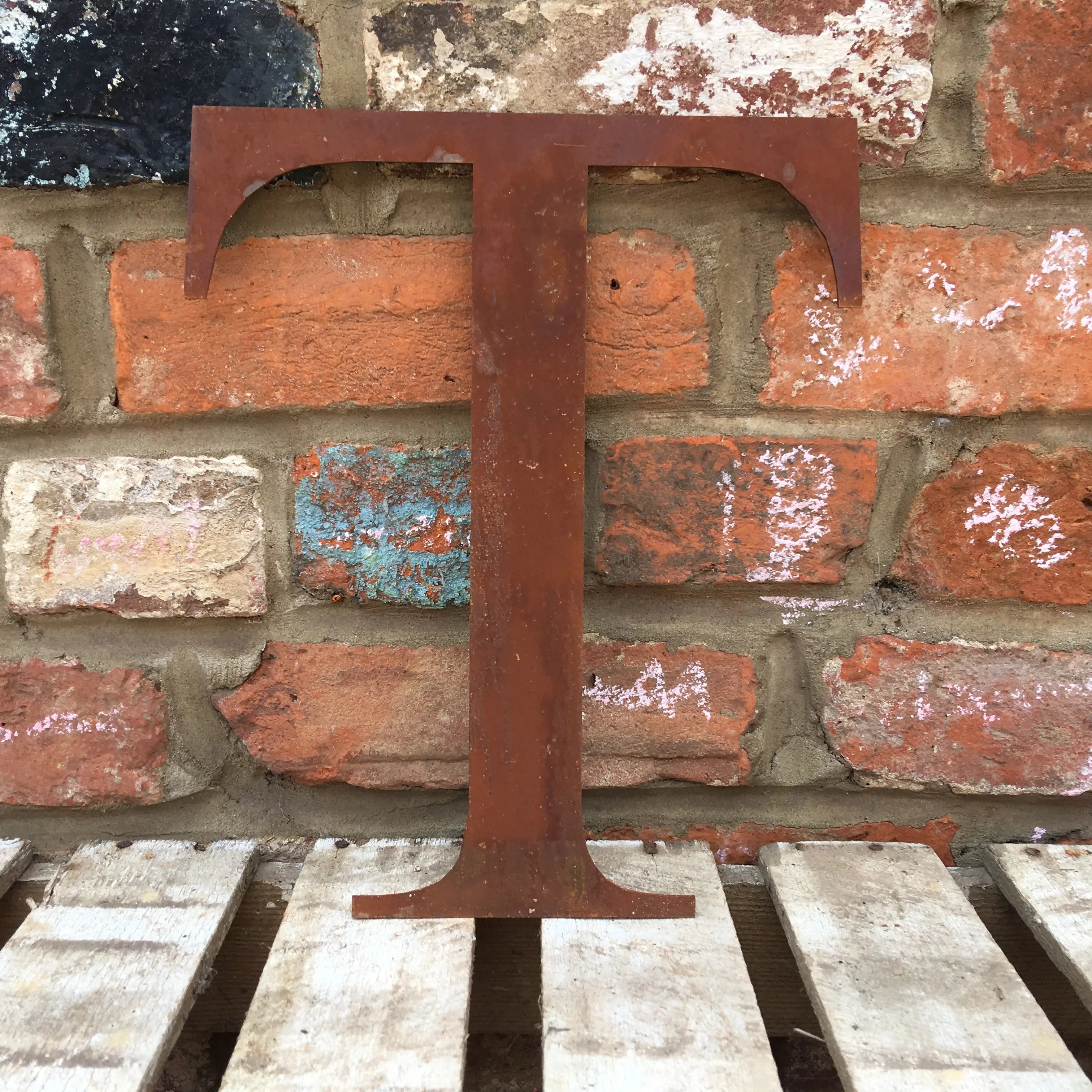 Rustic Metal Letters & Numbers | 5" or 12" Steel Signs by Rustic Warehouse