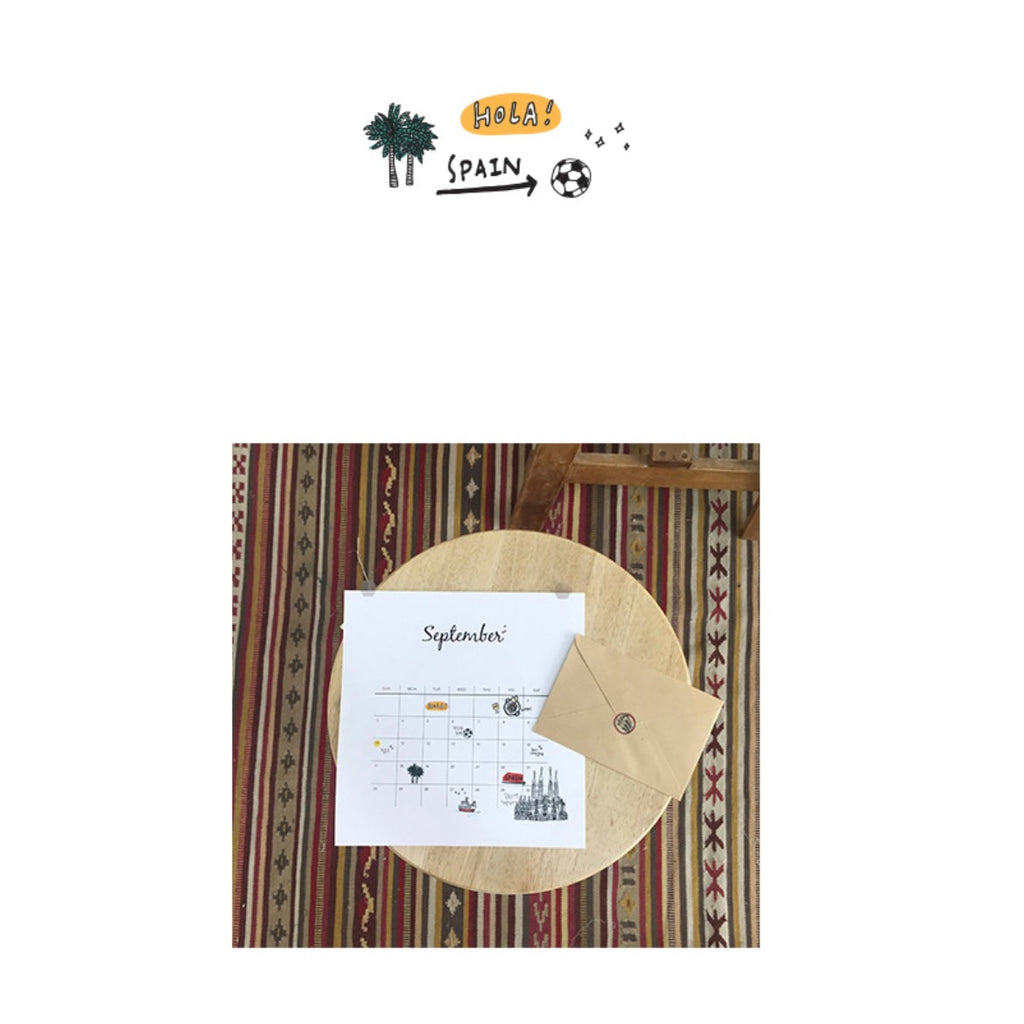 Suatelier Hola Decorative Stickers for Journaling and Scrapbooking