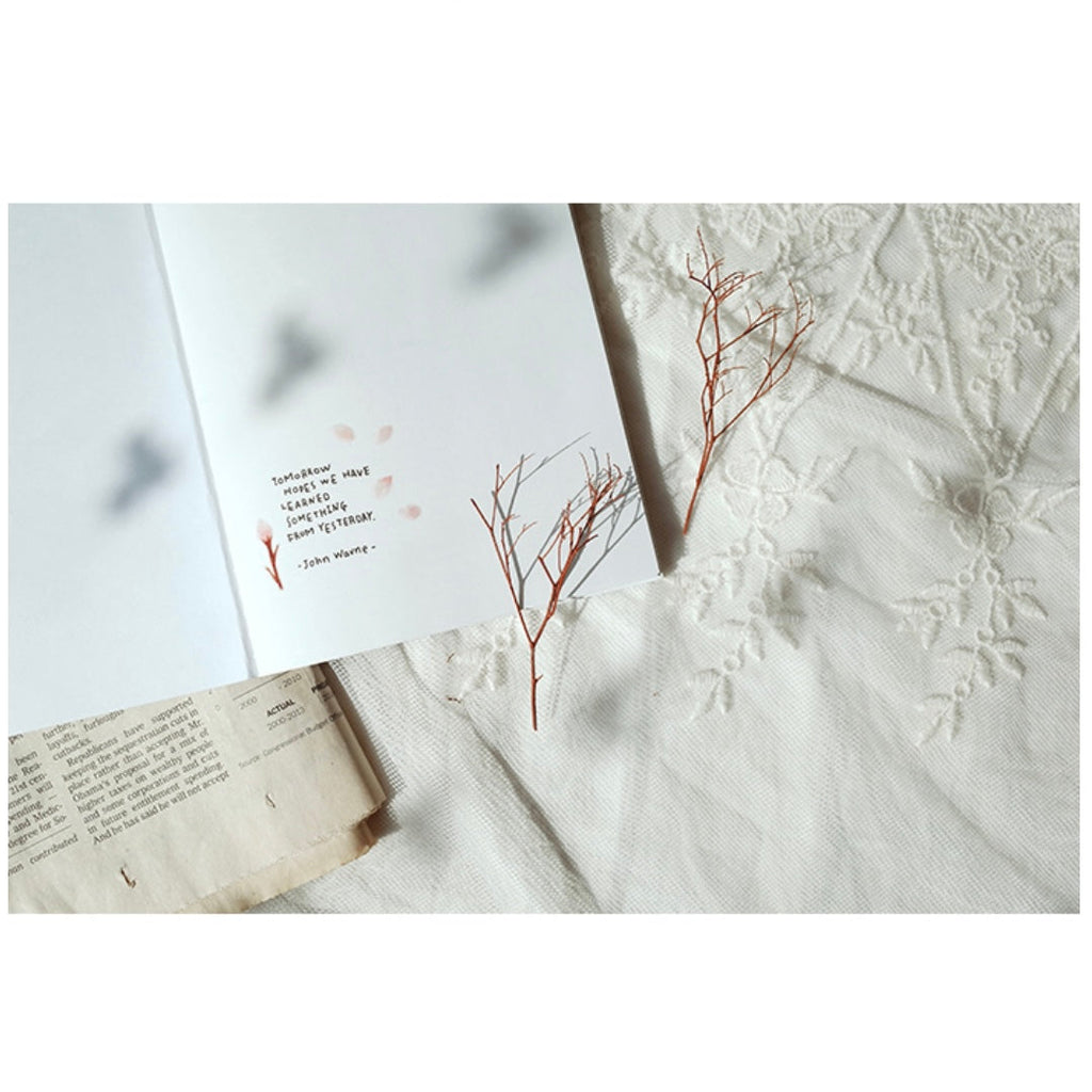 Water Blossom Floral Stickers for Journaling by LuLuFun Studio – 1 Sheet