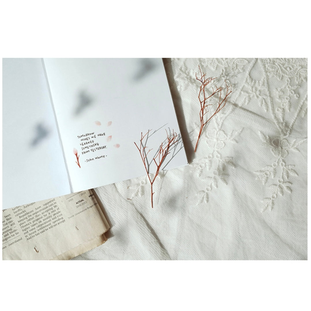Water Blossom Floral Stickers for Journaling by LuLuFun Studio – 1 Sheet