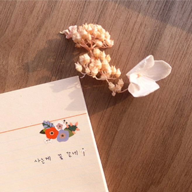 Suatelier Flowery Floral Stickers for Journaling and Scrapbooking