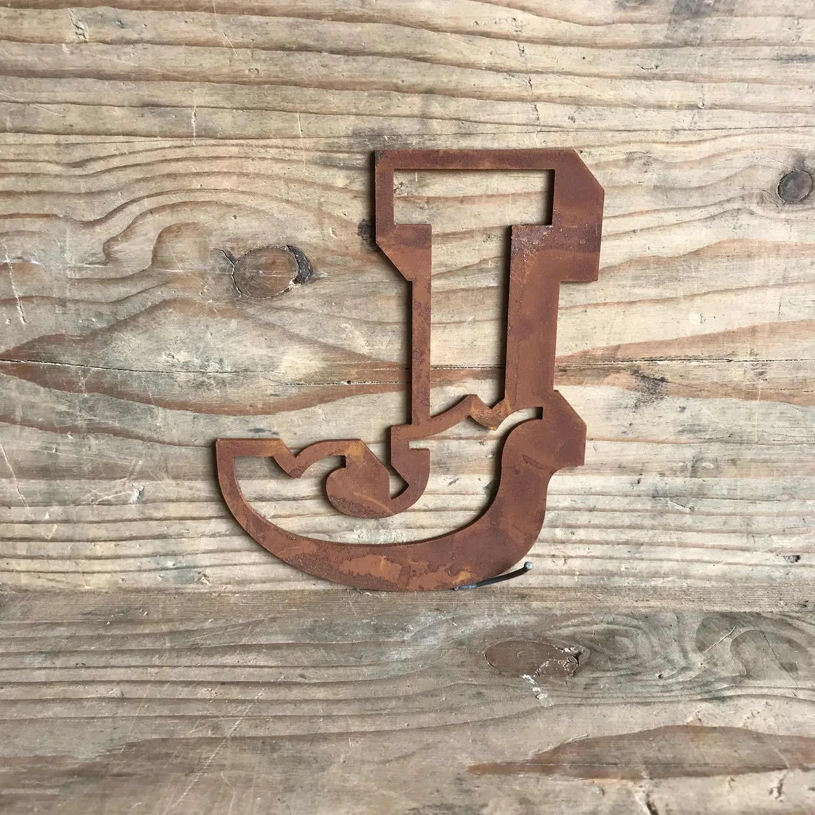 Rustic Metal Carnival Letters – 5 Inch Steel Wall Decor | Rustic Warehouse