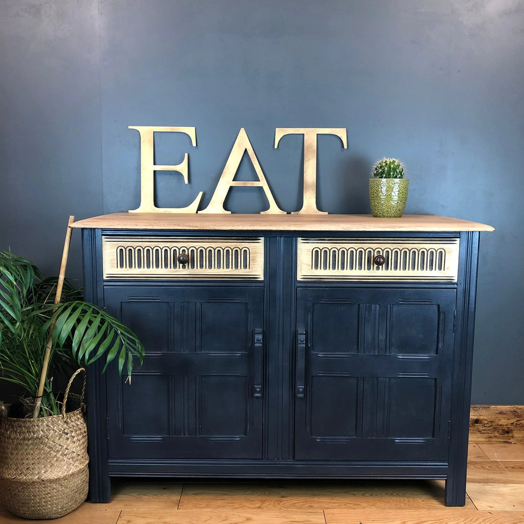 Rustic Distressed Gold Metal Letters | Classic Steel Wall Signage by RWN