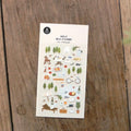 Suatelier In the Garden Decorative Floral Stickers for Journaling