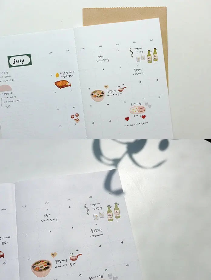 Food Trip#3 Decorative Food Stickers by LuLuFun Studio - 1 Sheet