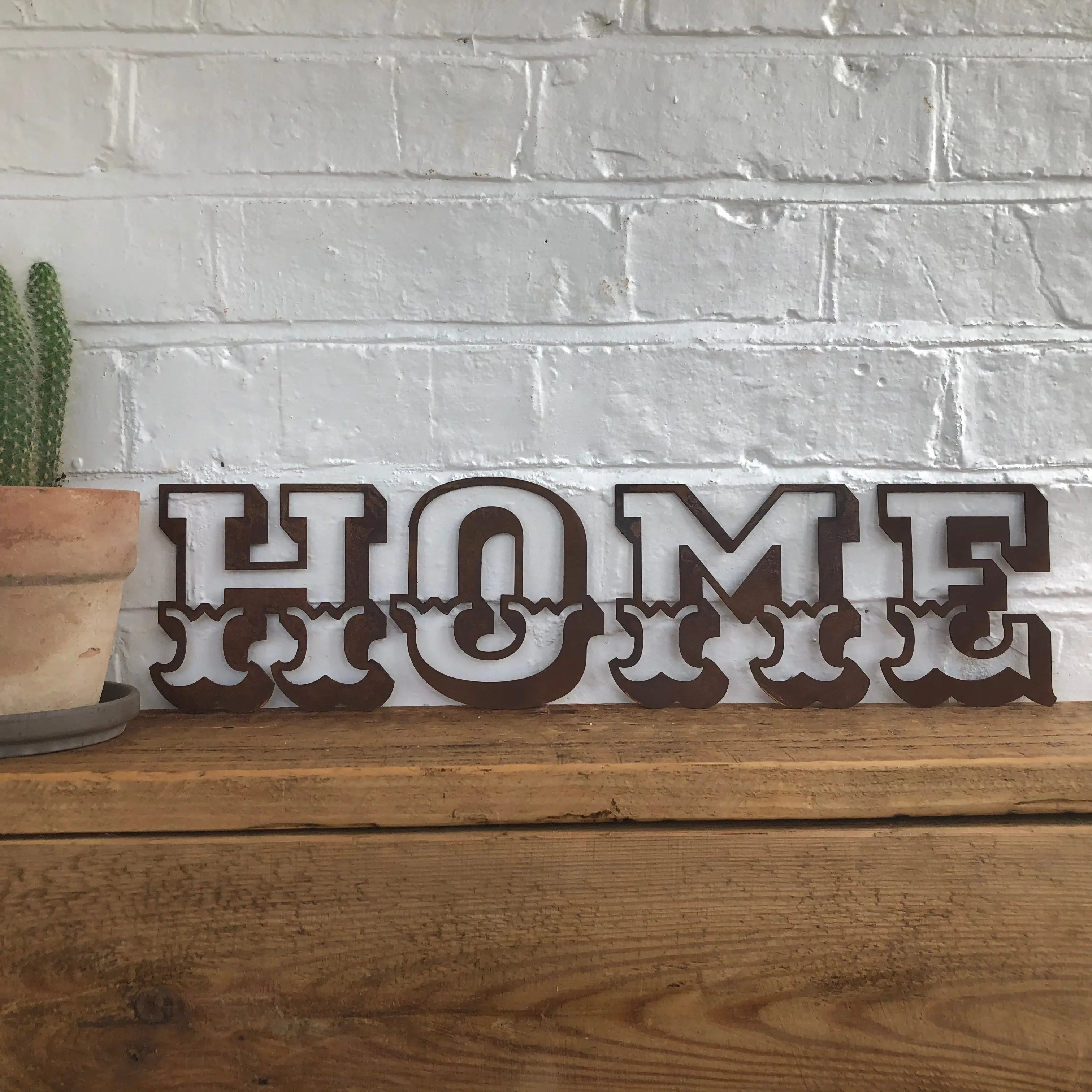 Rustic Metal Carnival Letters – 5 Inch Steel Wall Decor | Rustic Warehouse