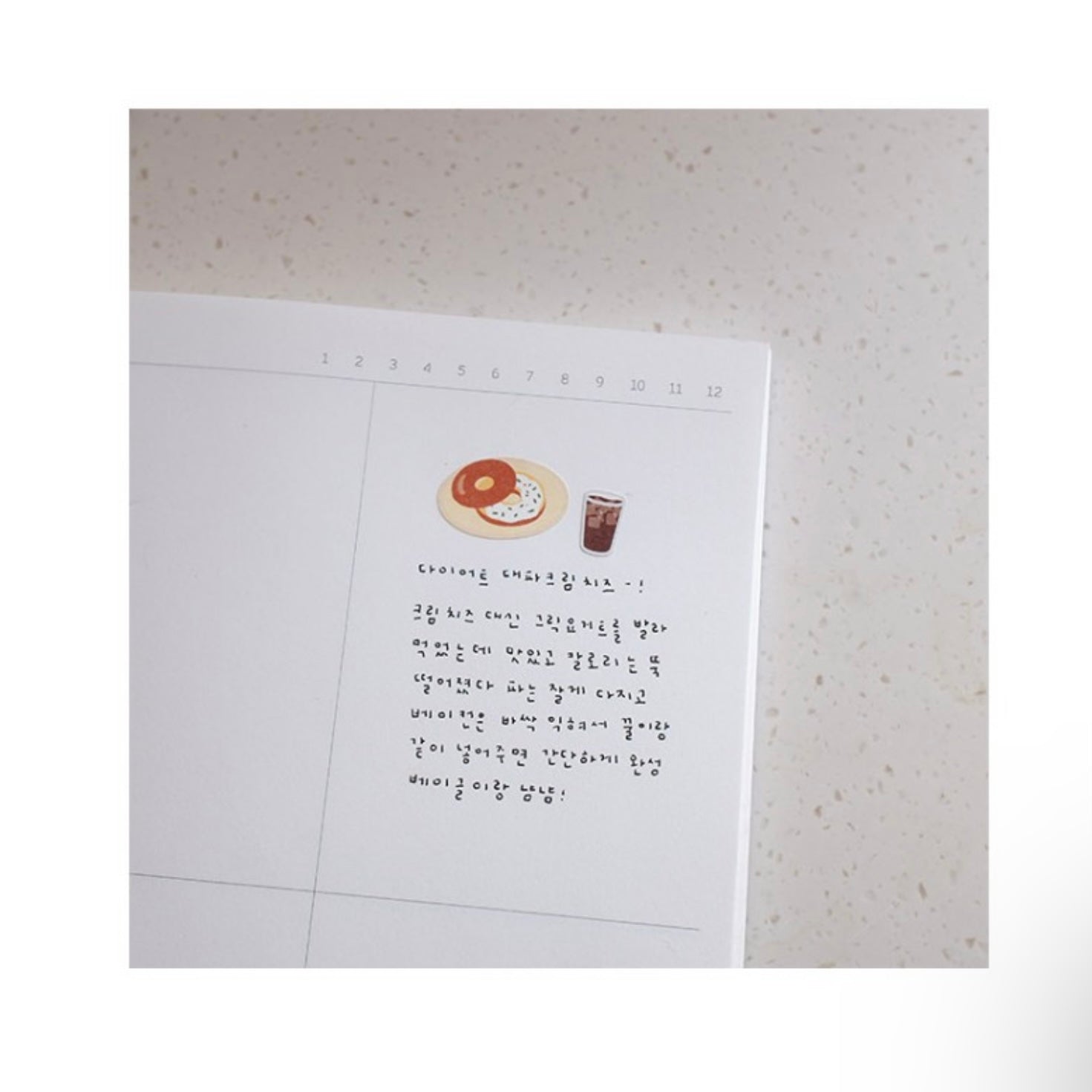 LuLuFun Studio Suatelier Food Trip #7 Sticker Sheet for Journaling