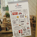 Suatelier London Theme Decorative Stickers for Journaling by LuLuFun
