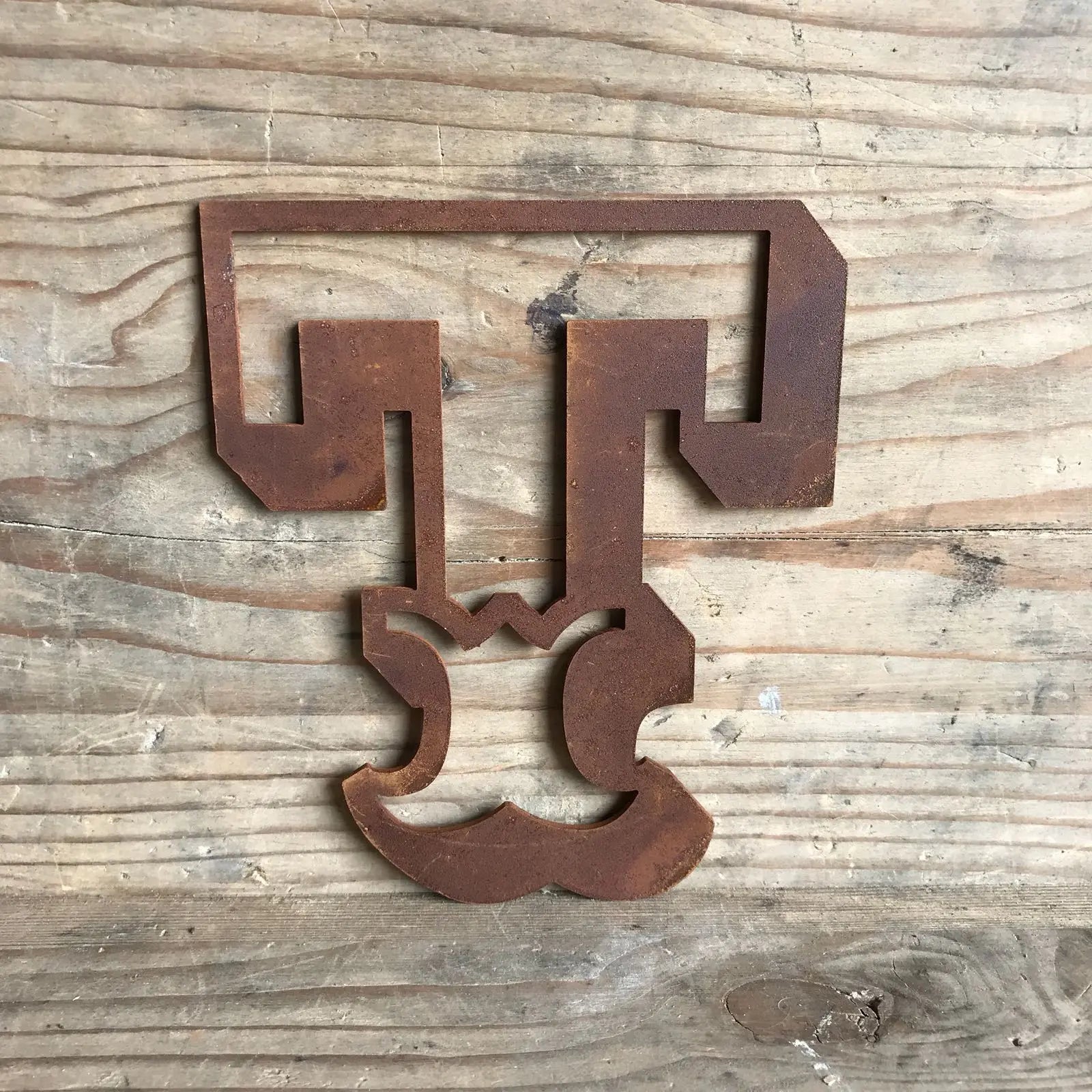 Rustic Metal Carnival Letters – 5 Inch Steel Wall Decor | Rustic Warehouse