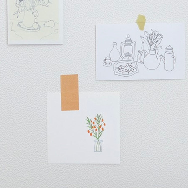 Suatelier Fleur Floral Stickers for Journaling and Scrapbooking