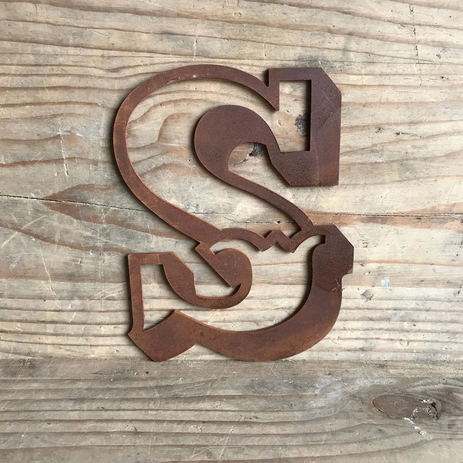 Rustic Metal Carnival Letters – 5 Inch Steel Wall Decor | Rustic Warehouse
