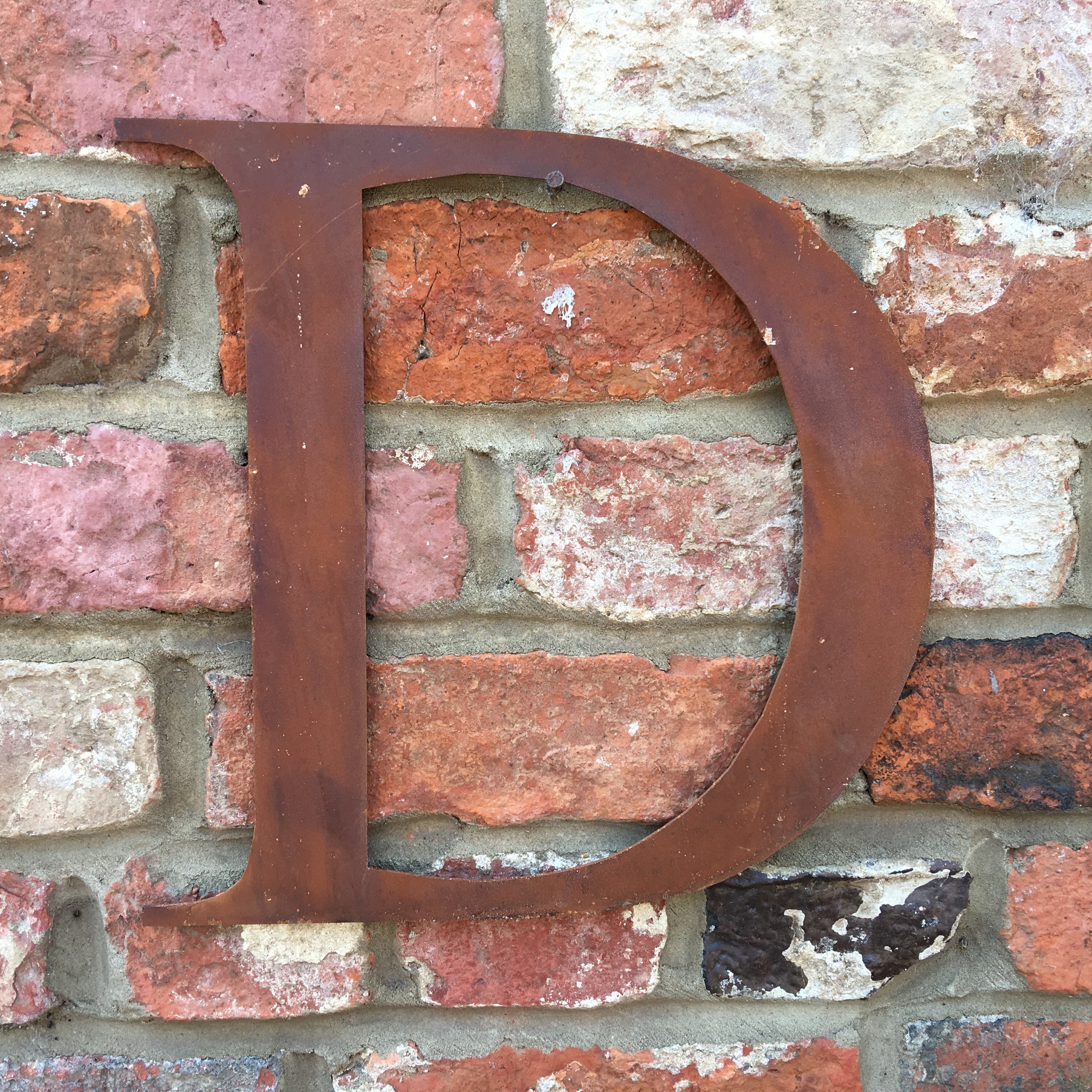 Rustic Metal Letters & Numbers | 5" or 12" Steel Signs by Rustic Warehouse