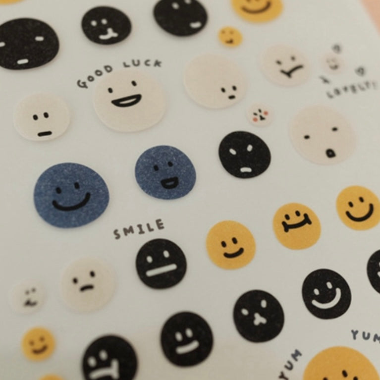 Suatelier Hu Hu Decorative Craft Stickers for Journaling by LuLuFun