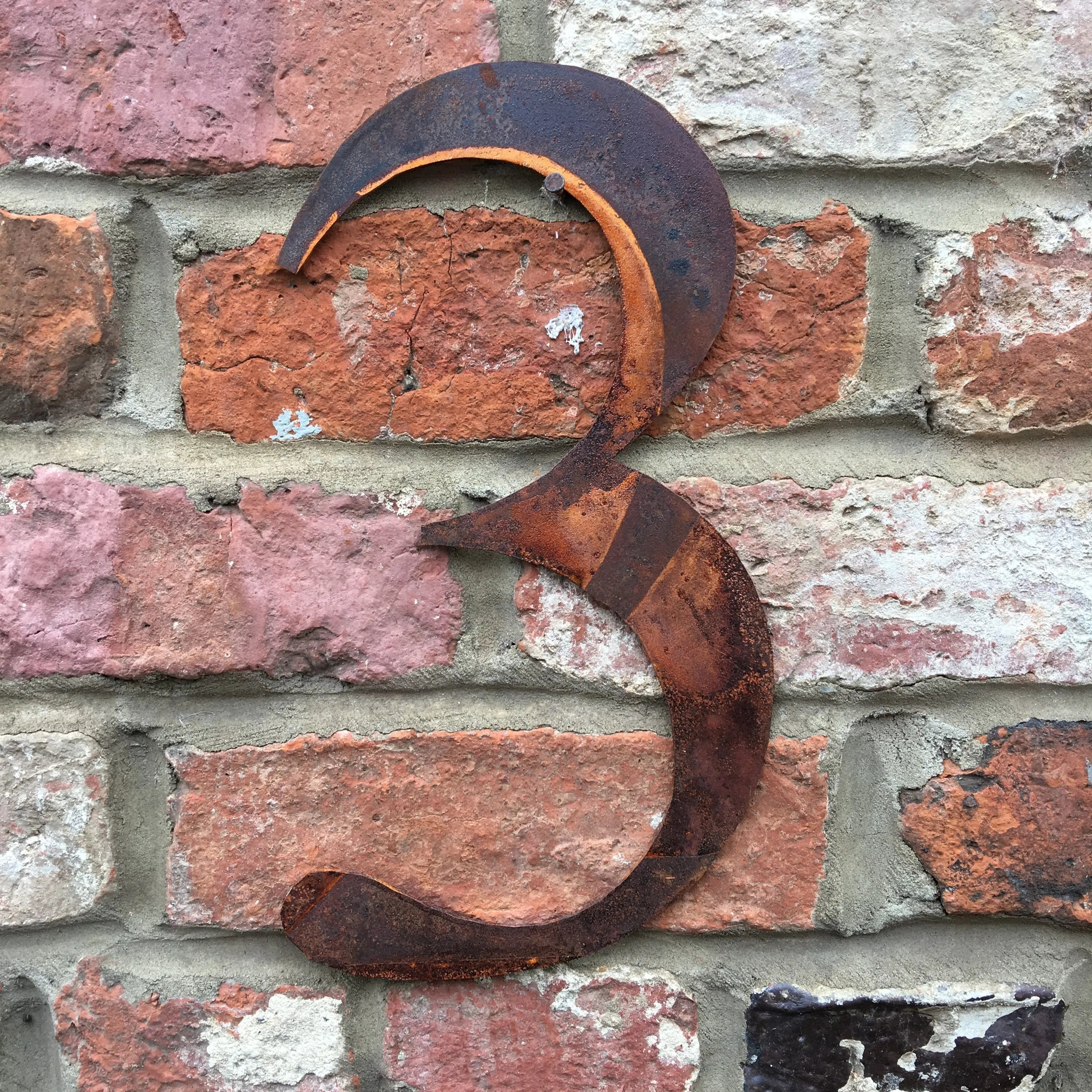 Rustic Metal Letters & Numbers | 5" or 12" Steel Signs by Rustic Warehouse