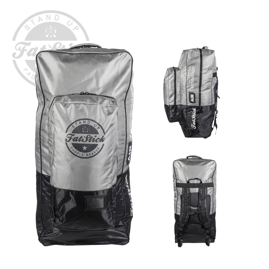 FatStick Wheeled Paddle Board Bag – XL Inflatable SUP Storage Backpack