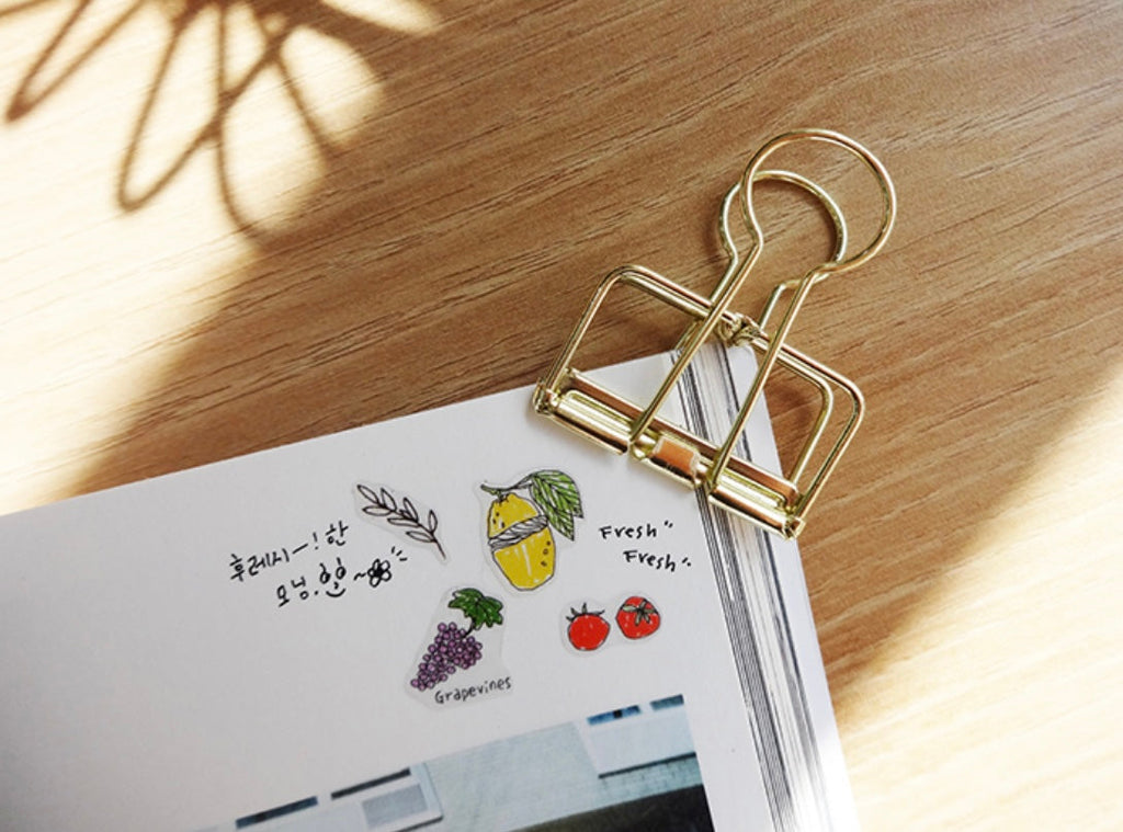 Suatelier Roman Holiday Decorative Stickers for Journaling and DIY Crafts