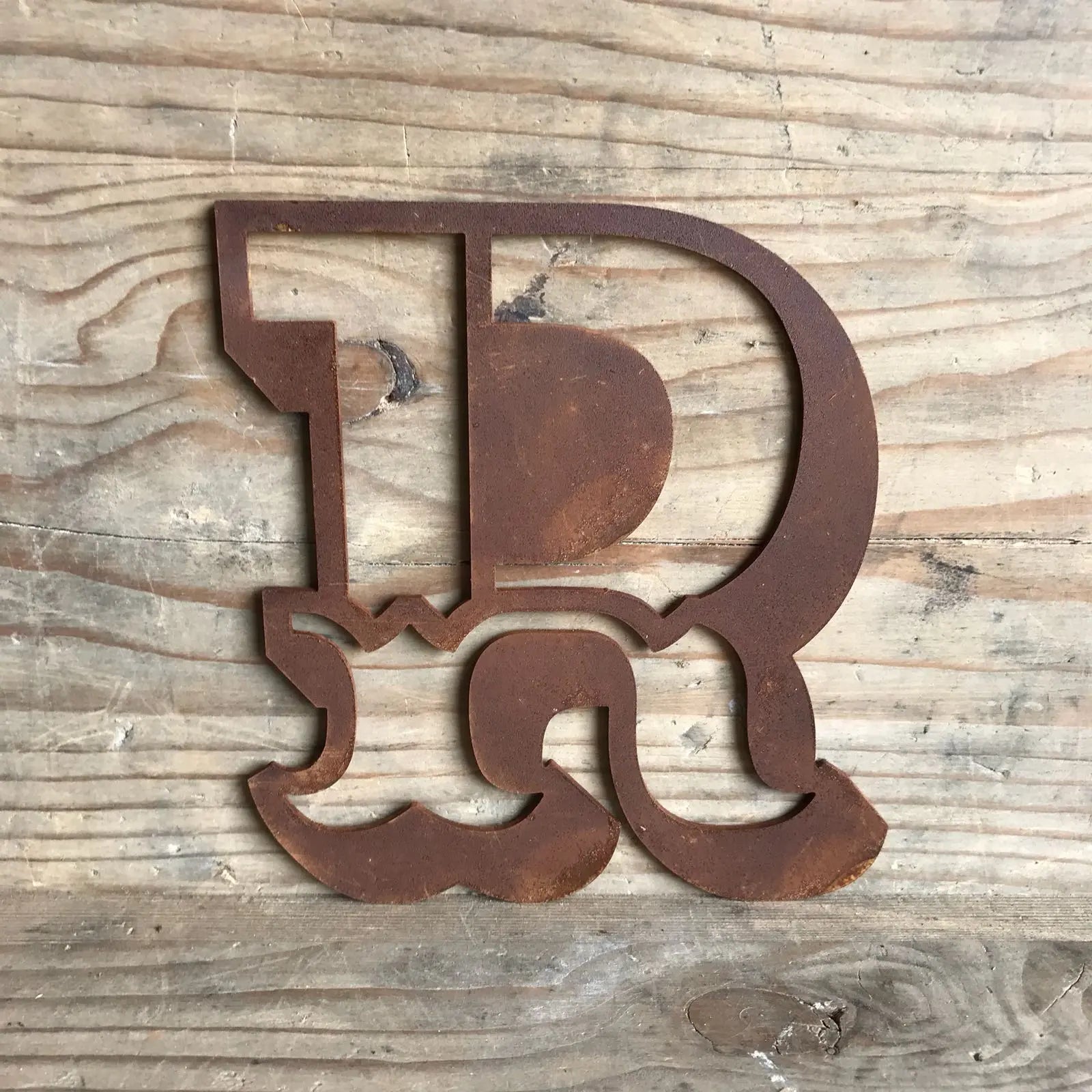 Rustic Metal Carnival Letters – 5 Inch Steel Wall Decor | Rustic Warehouse