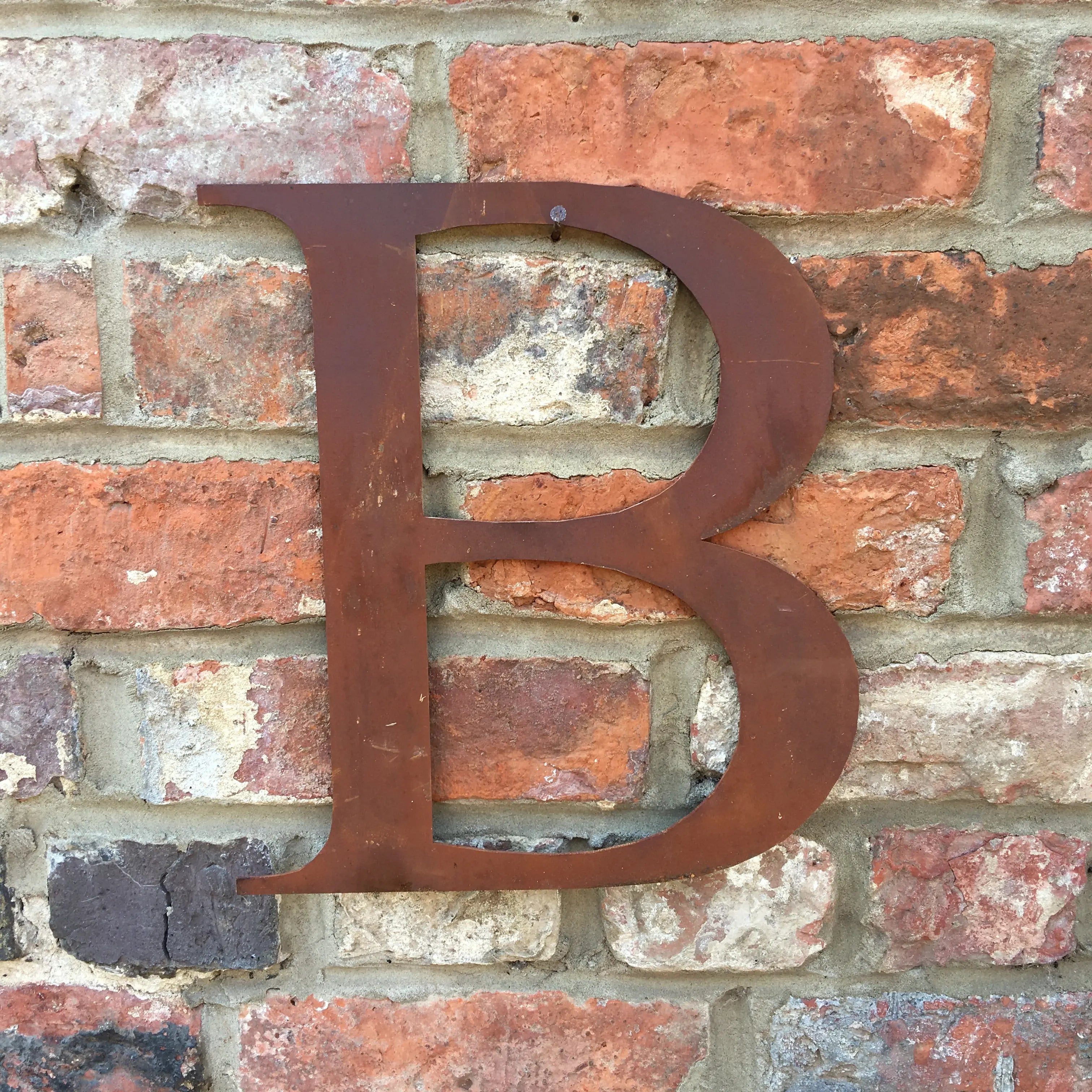 Rustic Metal Letters & Numbers | 5" or 12" Steel Signs by Rustic Warehouse