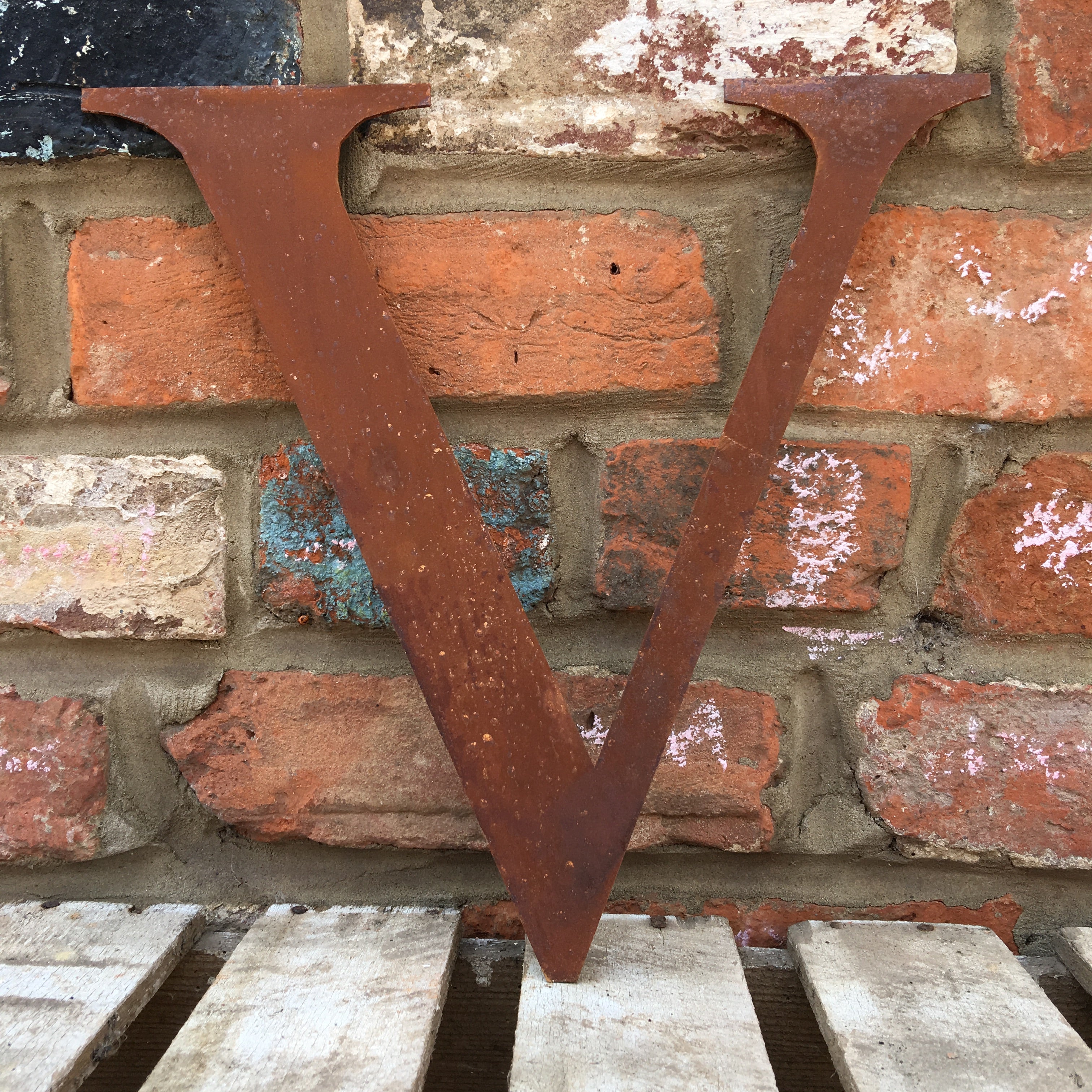 Rustic Metal Letters & Numbers | 5" or 12" Steel Signs by Rustic Warehouse