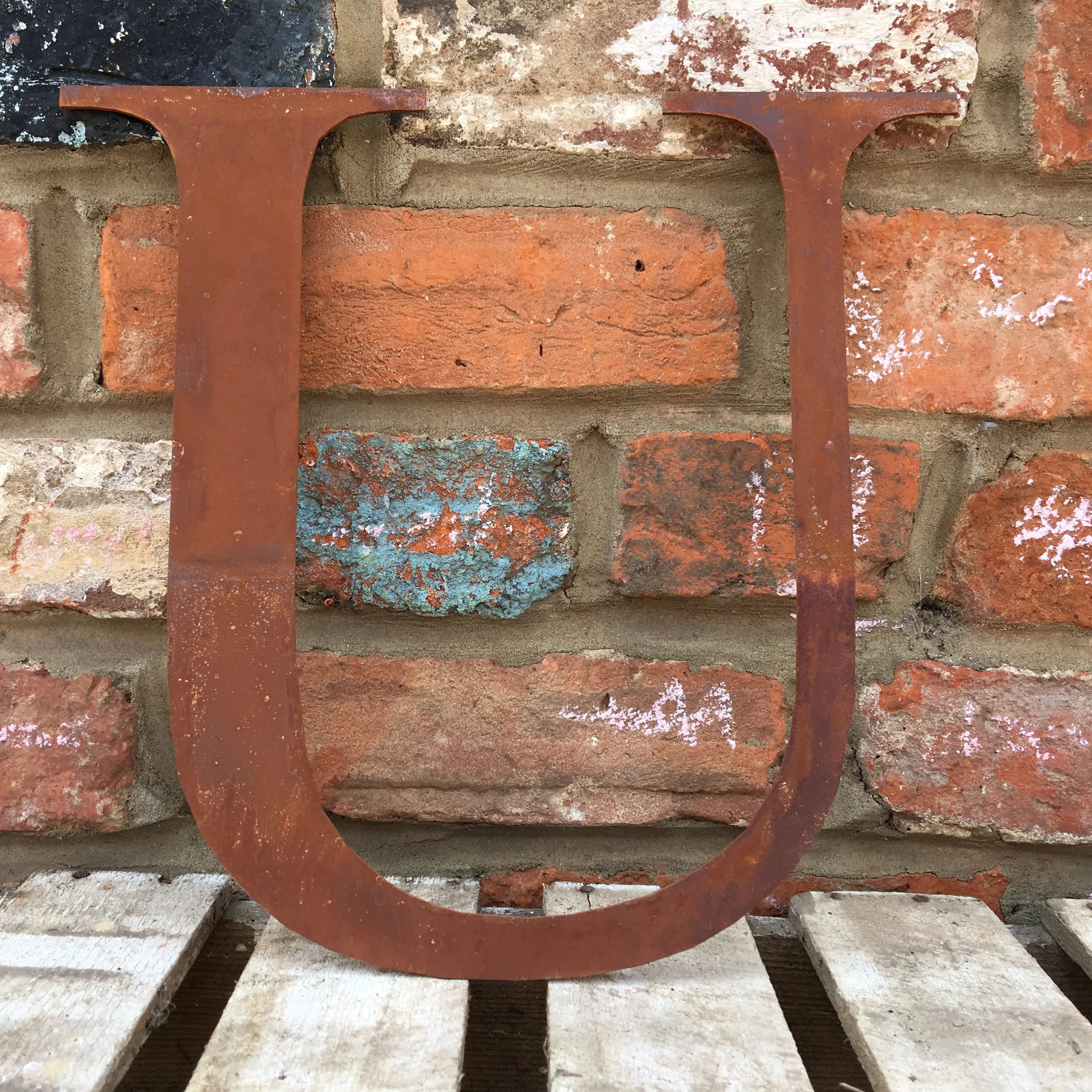 Rustic Metal Letters & Numbers | 5" or 12" Steel Signs by Rustic Warehouse