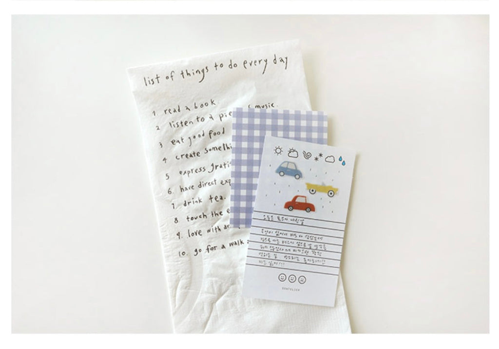 Suatelier Slow Day Decorative Stickers for Journaling and Planners