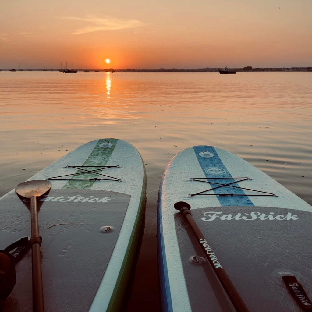FatStick AirStick 10'6 Inflatable Paddle Board & Kayak Hybrid with Seat