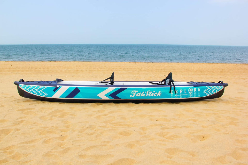 FatStick Inflatable Drop Stitch Kayak Package | 1 or 2 Person Canoe