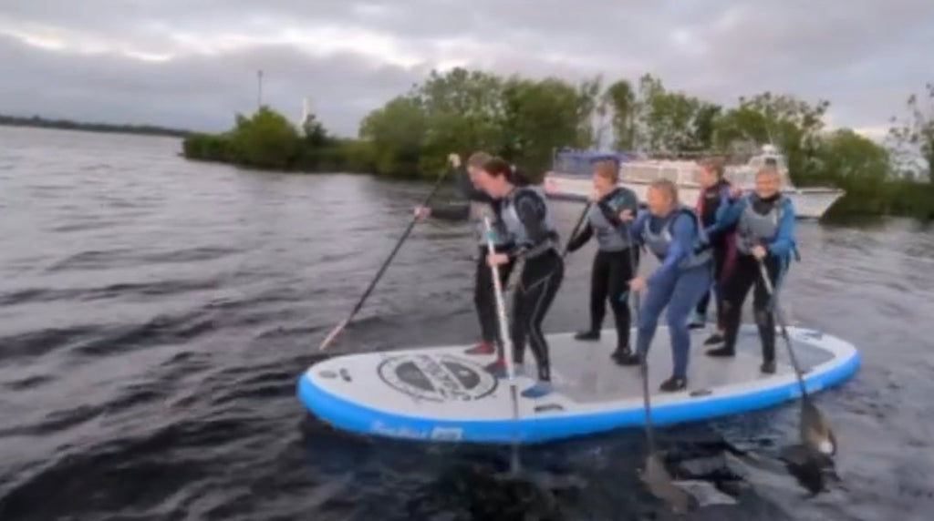 FatStick XL Giant 17ft Paddle Board - 6-8 Person Multi-Person Group SUP