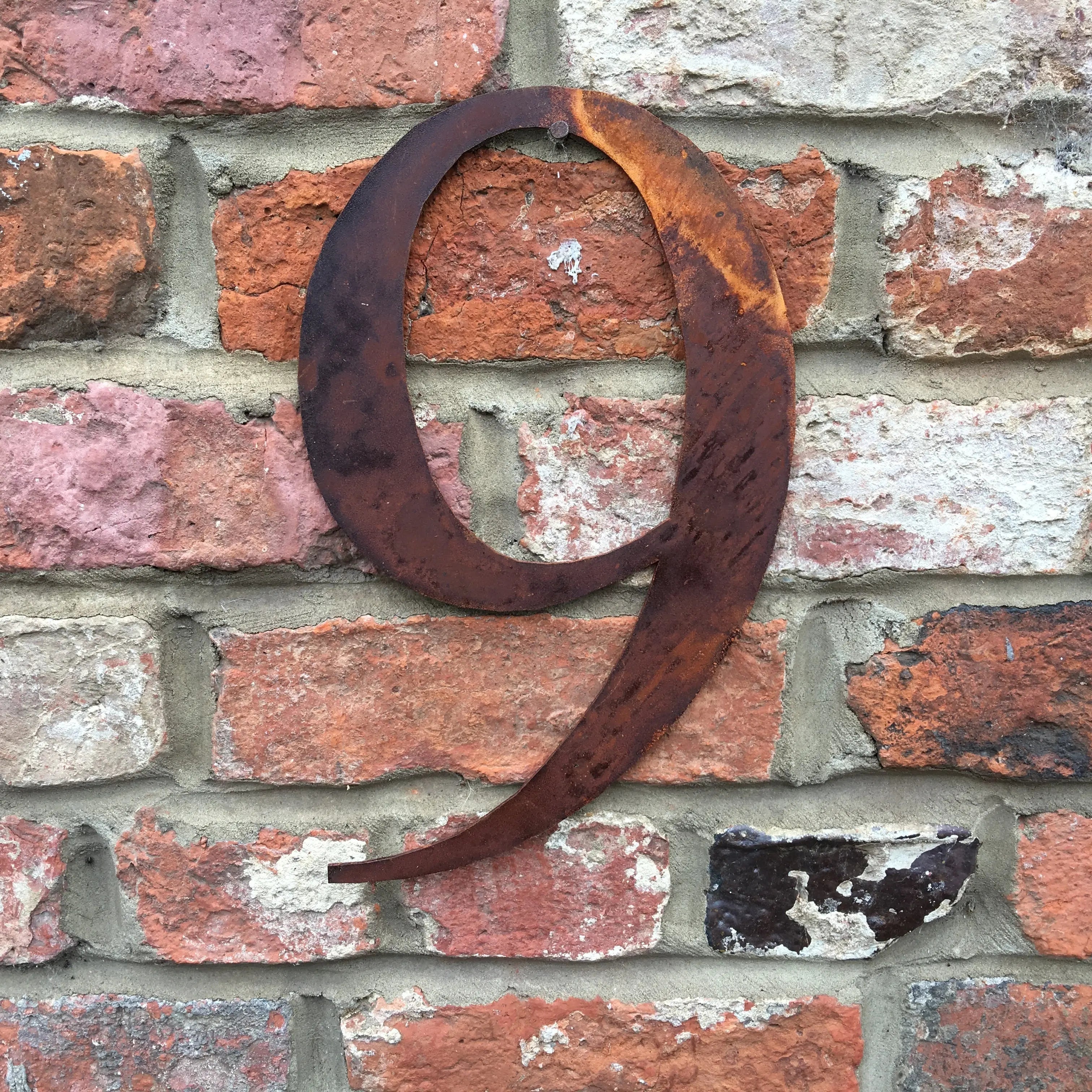 Rustic Metal Letters & Numbers | 5" or 12" Steel Signs by Rustic Warehouse