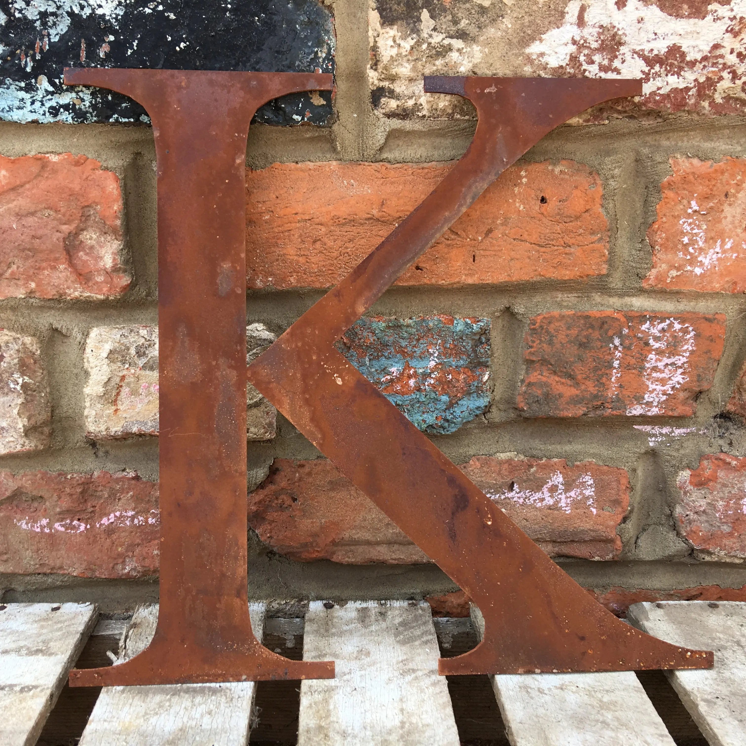 Rustic Metal Letters & Numbers | 5" or 12" Steel Signs by Rustic Warehouse