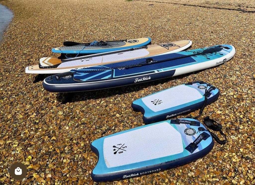 FatStick 43" Inflatable Body Board Package | Durable Dropstitch PVC