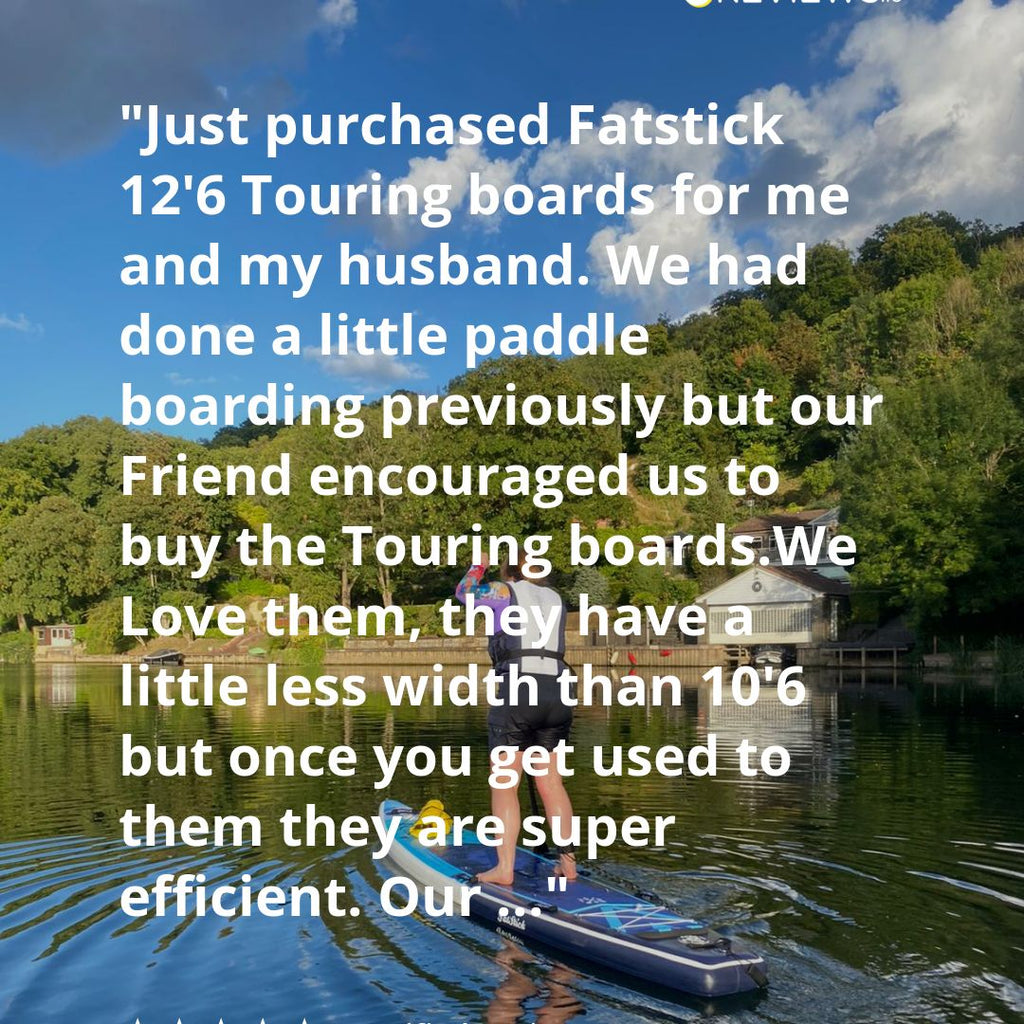 FatStick 12'6 Inflatable Touring Paddle Board | Kayak Conversion Kit