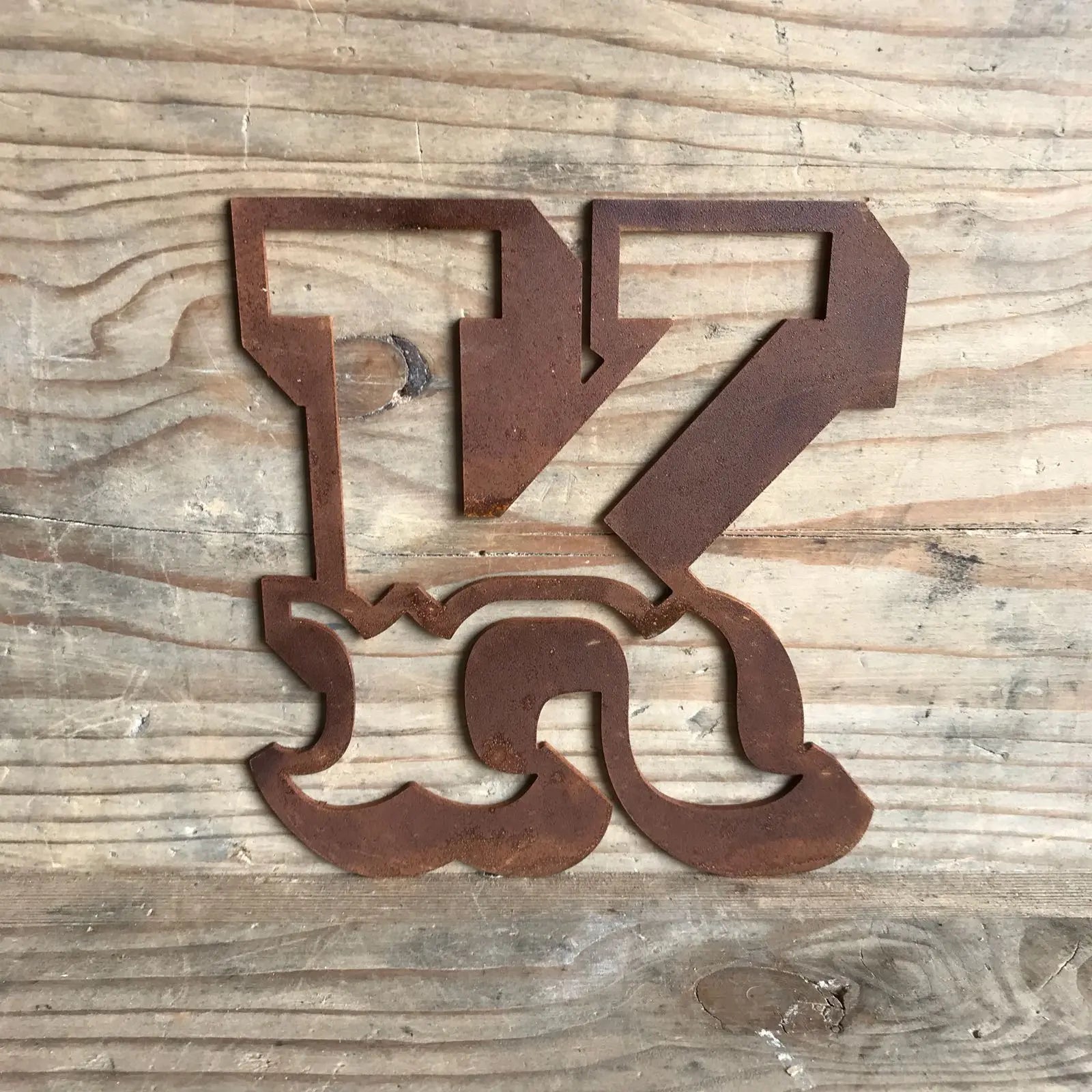 Rustic Metal Carnival Letters – 5 Inch Steel Wall Decor | Rustic Warehouse