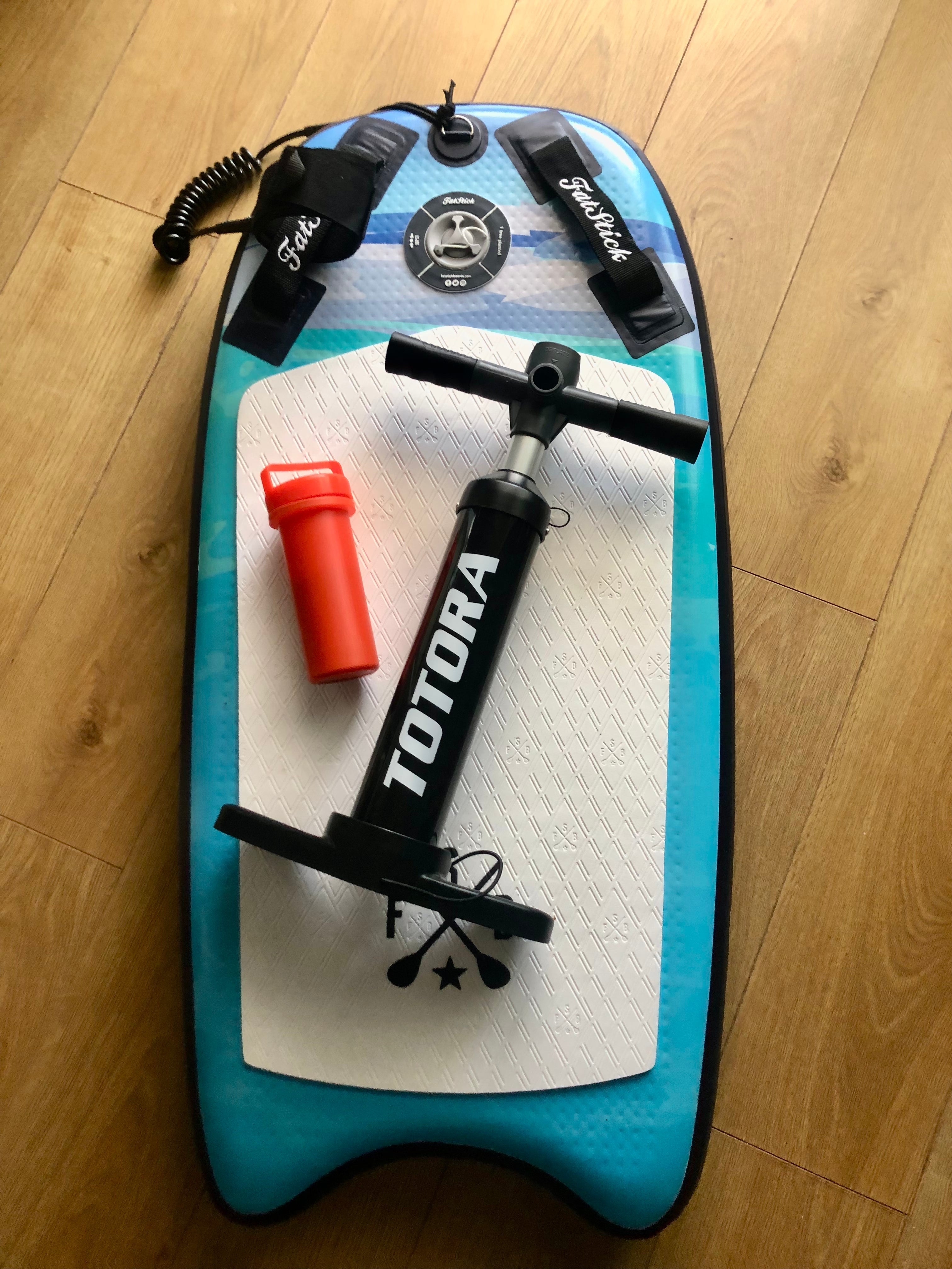FatStick 43" Inflatable Body Board Package | Durable Dropstitch PVC