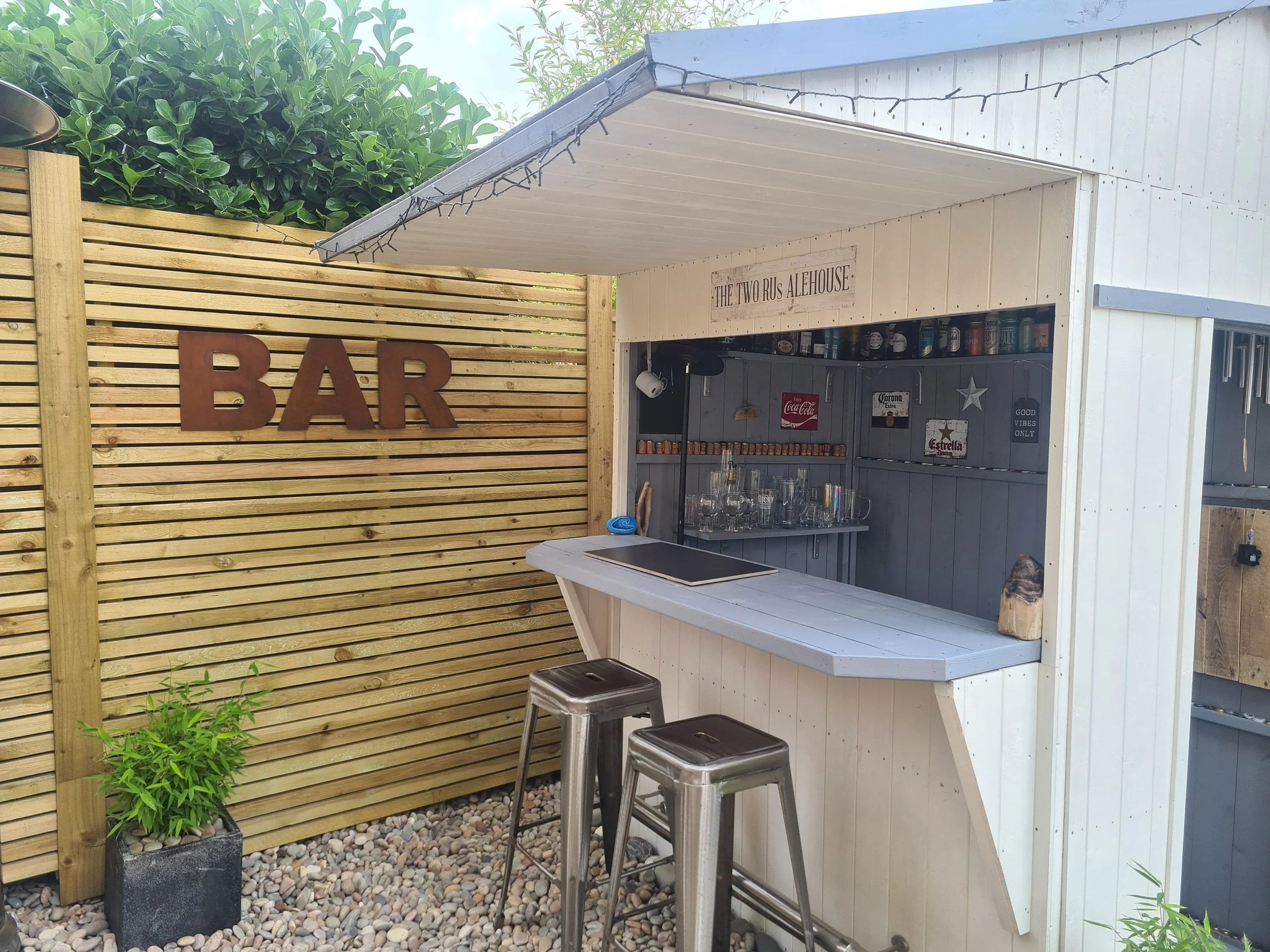 12-Inch Rusty Metal Letters by Rustic Warehouse Norfolk | Industrial Signage