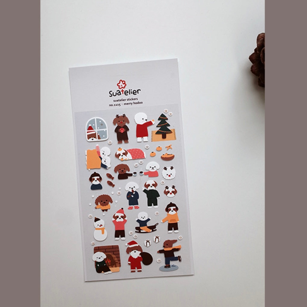 Suatelier Merry Hodoo Decorative Stickers for Journaling by LuLuFun