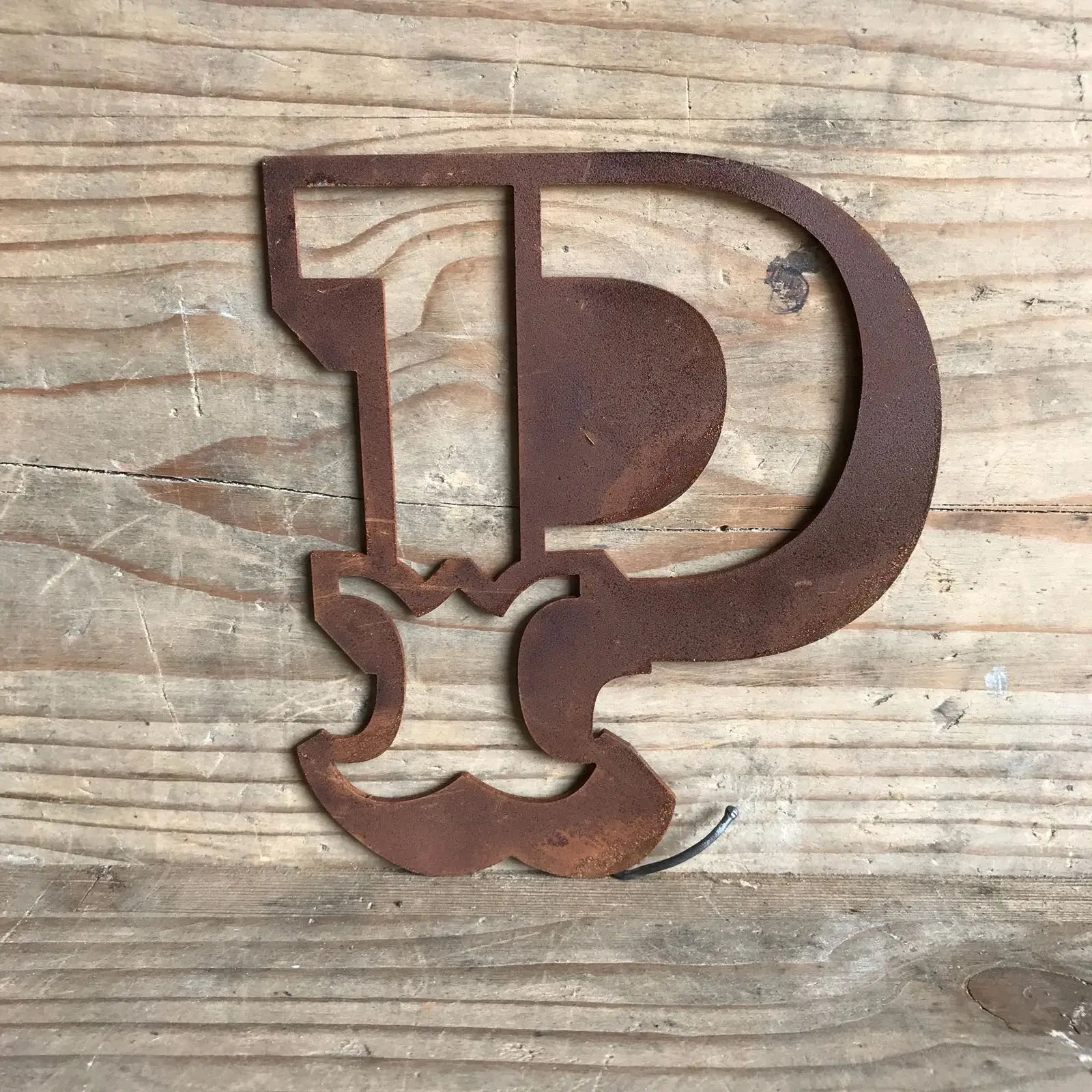 Rustic Metal Carnival Letters – 5 Inch Steel Wall Decor | Rustic Warehouse