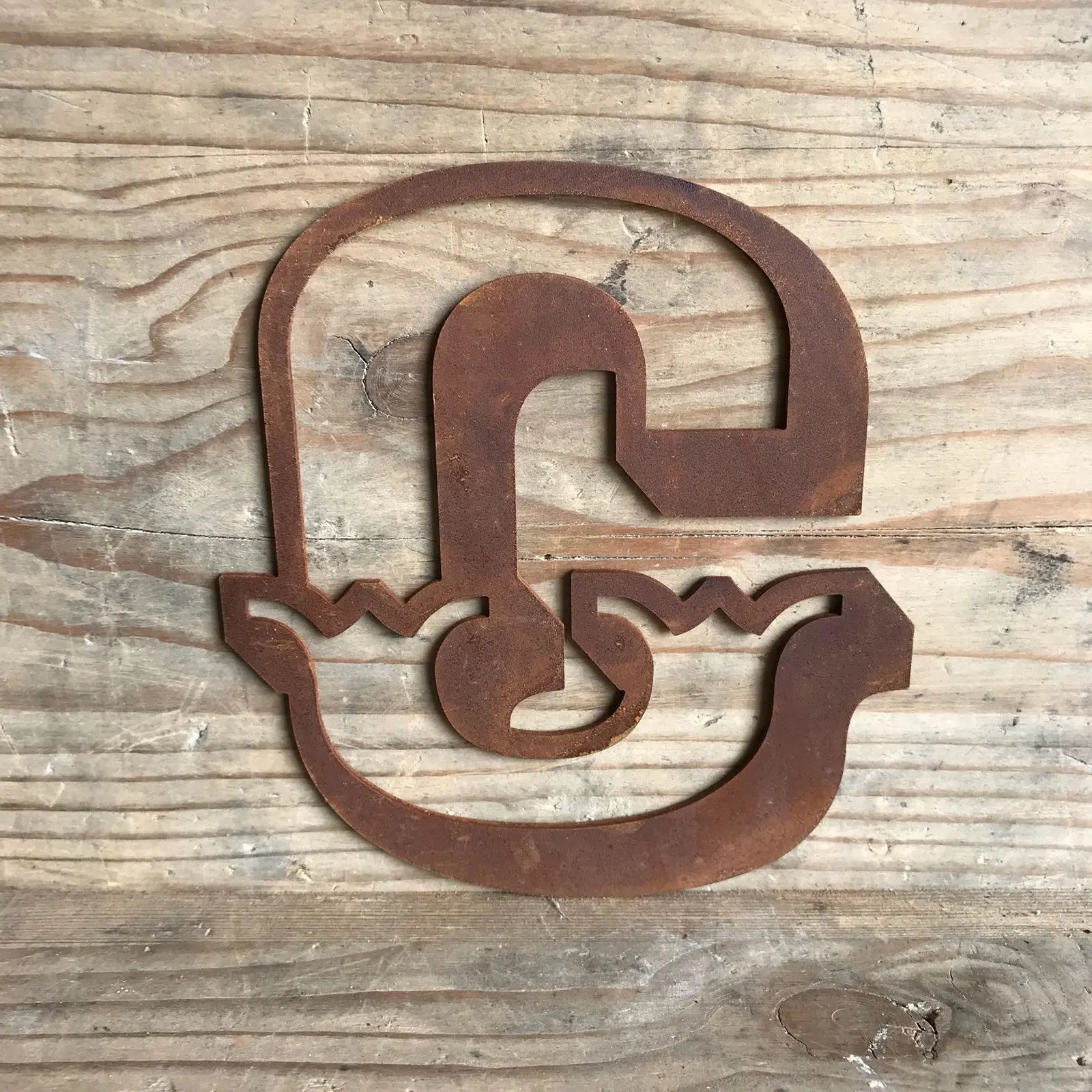 Rustic Metal Carnival Letters – 5 Inch Steel Wall Decor | Rustic Warehouse
